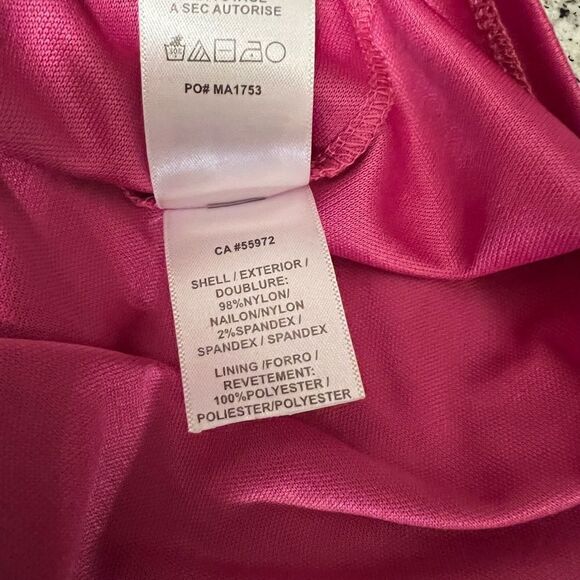 Laundry by Shelli Segal pink eyelet empire dress. XS. - Picture 6 of 8